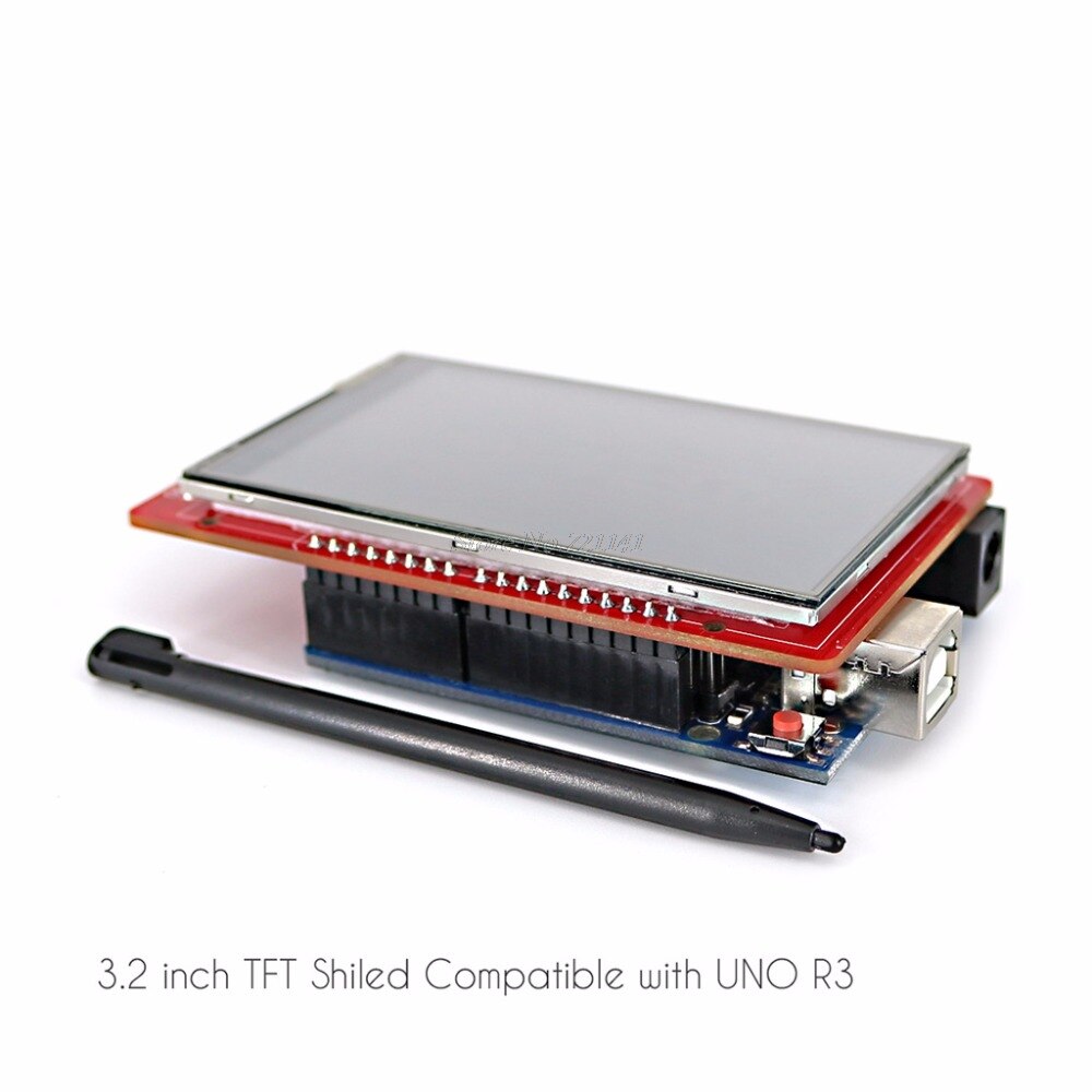 3.2 "Tft Lcd Touch Screen Uitbreiding Schild Met Touch Pen