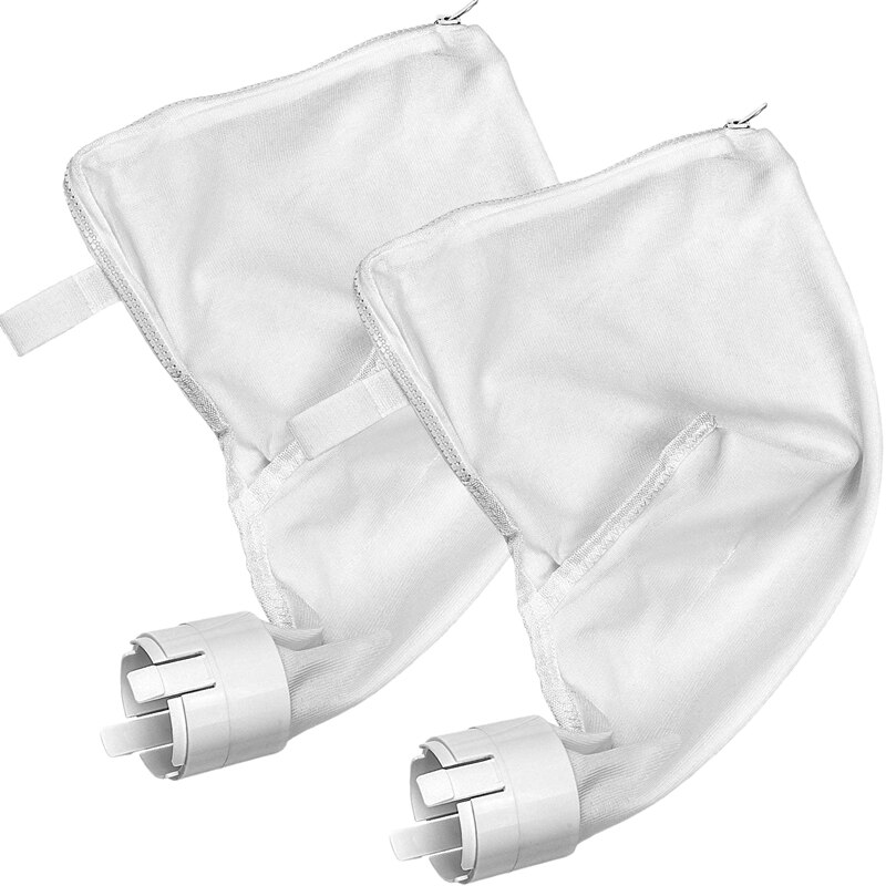2 Pcs Pool Cleaner Bags Fits for Polaris 360 & 380 Compatible Heavy Duty Pool Vacuum Cleaner Zipper Replacement Bag: Default Title