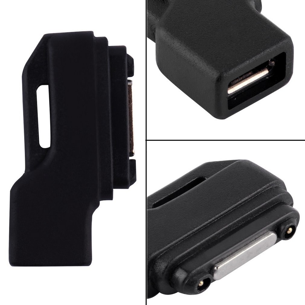 Micro USB To Magnetic Charging Charger Dock Adapter For Sony Xperia Z1/Z2/Z3 Portable Light Weight Convenient Carry