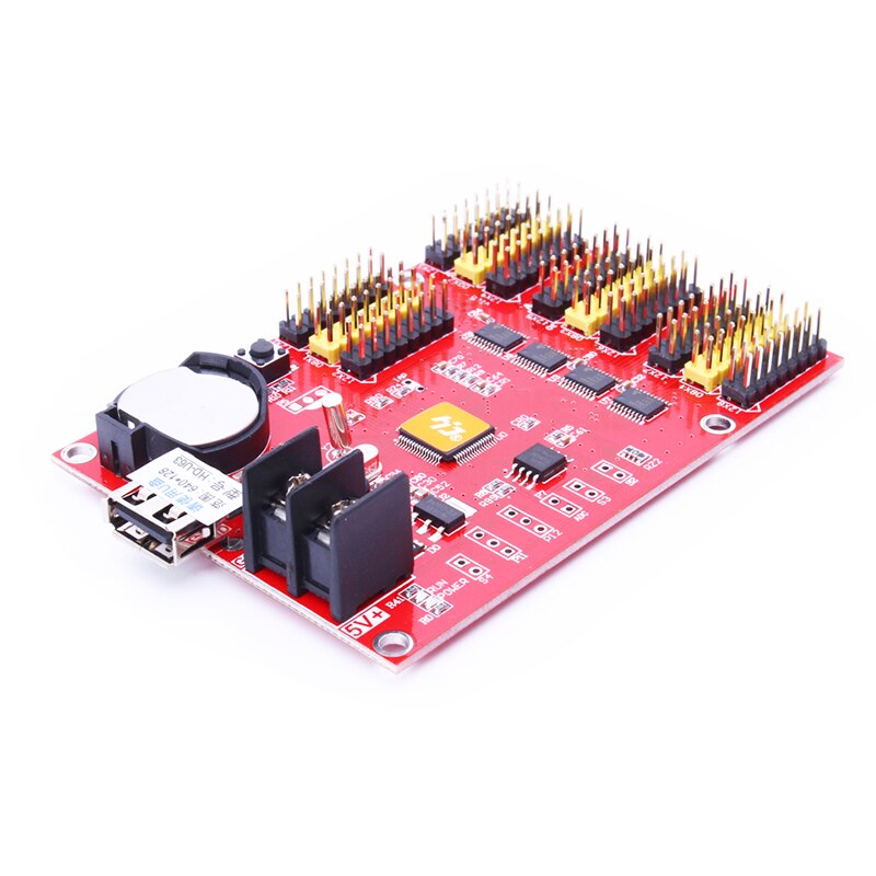 outdoor programmable scrolling led sign control card led hd-u63