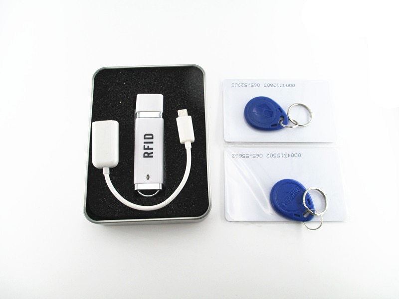 Micro 125KHz OTG Mini USB RFID Reader for iPad Android Mac Windows Linux Windows