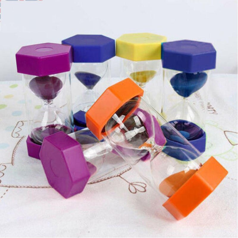 1PCS Large Sand Egg Children's Brushing Striking Hourglass Timer SEN ADHD ASD 1/3/5/10/15/30 Minutes Home Decorations