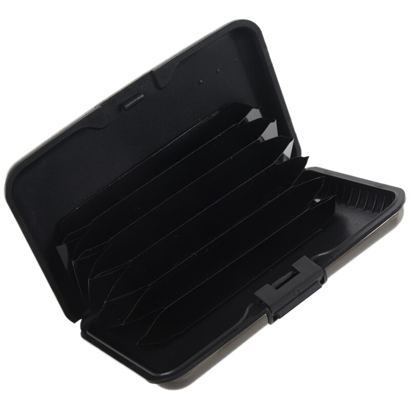 aluminum wallet credit card holder aluminum certificate business card holder waterproof