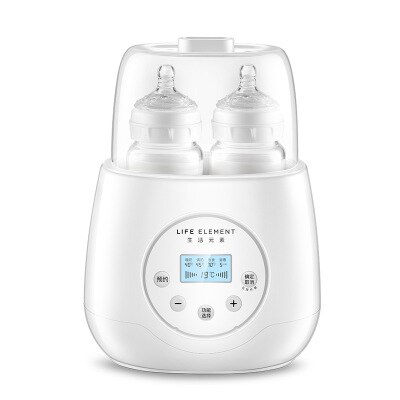 Snabb mjölkvärmare flaska sterilisator intelligent konstant temperatur babyflaska värmare tid och temperatur justerbar: E6
