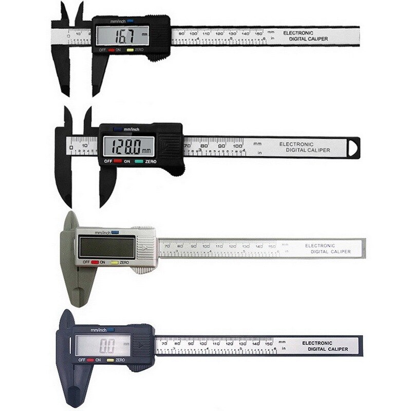 Measuring Tool Strong Plastic Digital Caliper 6 &quot;150mm Messschieber paquimetro measuring instrument Vernier Calipers