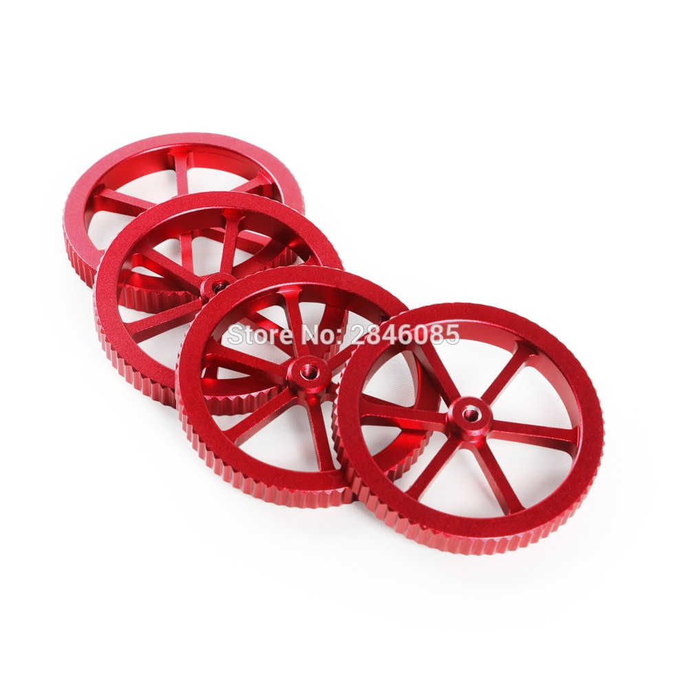 CREALITY 3D Printer Accessories 4Pcs/LotNew Large Red Hand Twist Leveling Nut Spring (Optional) For CREALITY 3D Printer