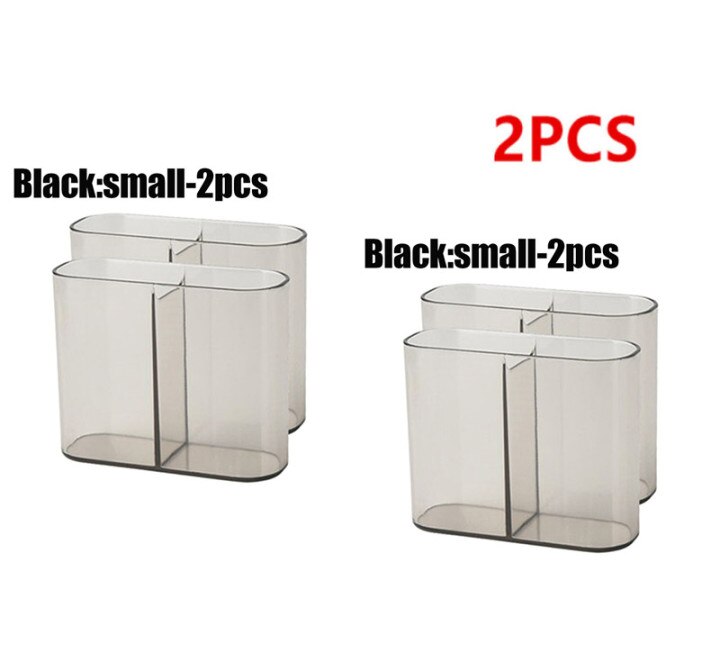 Scatola di immagazzinaggio del bagno di trucco di plastica organizzatore cosmetico Desktop Make Up custodia per gioielli articoli vari organizzatore per contenitori da tavolo: plum
