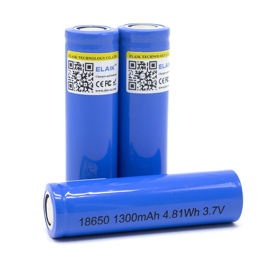3.7V 1200mAh 18650 energy storage battery pack Rechargeable lithium battery performance can be applied to a wide range