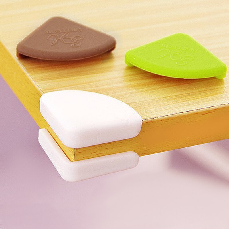 4Pcs/set Baby Safe Corner Protector Soft Silicon Table Desk Corner Guard Children Safety Edge Guards for Baby Kids Protection