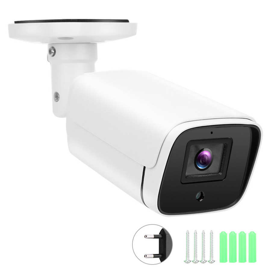 Vanntett skjerm 1080p ahd cctv-kamera ir nattvisning vanntett pir-deteksjon 5mp kam  ac100 v- 240v sikkerhetskamera: Europeiske forskrifter