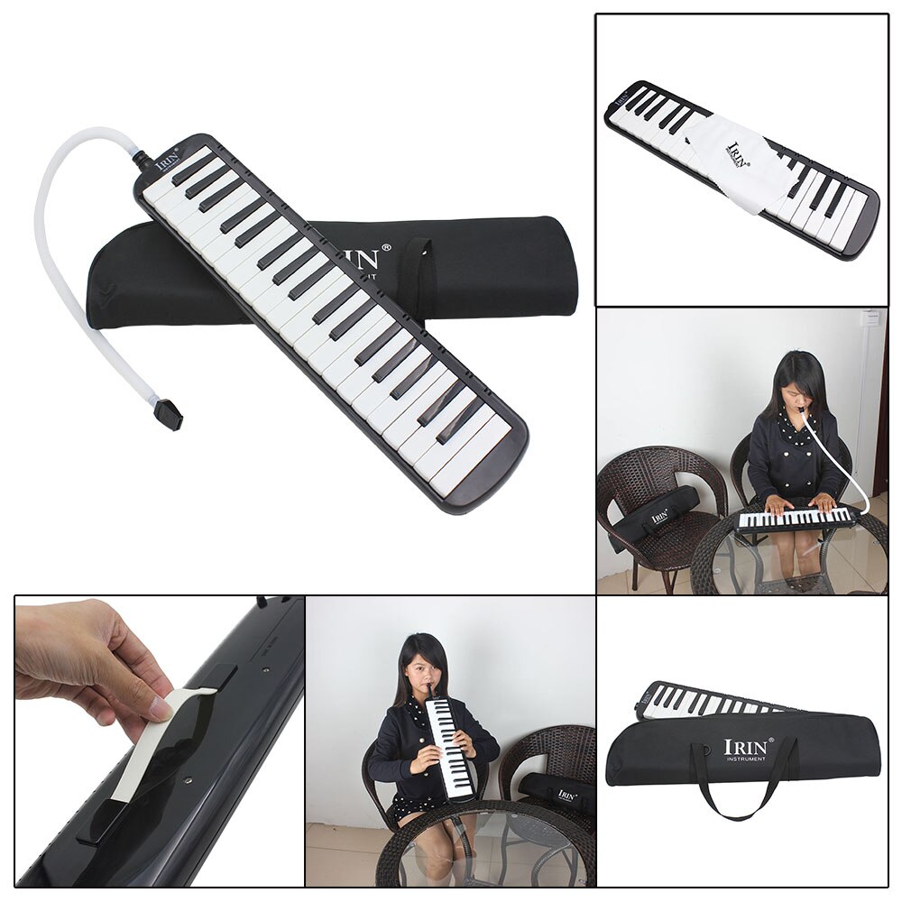 37 Keys Piano Melodica Pianica Musical Instrument with Carrying Bag for Students Beginners Kids