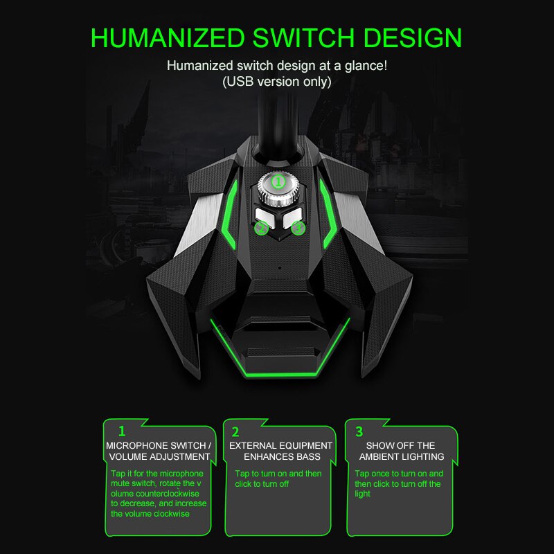 Freely Adjustable Desktop Microphone Karaoke Recording Desktop Microphone One-Click Volume Adjustment For PC Laptop