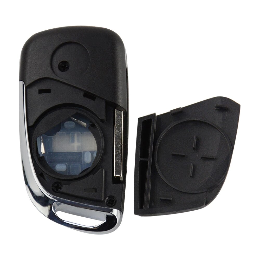 Okeytech-carcasa de llave remota de coche con tapa modificada, 2/3/4/5 botones, para Lova Chevrolet Aveo Cruze, Opel, Vauxhall, Zafira, Astra, Insignia