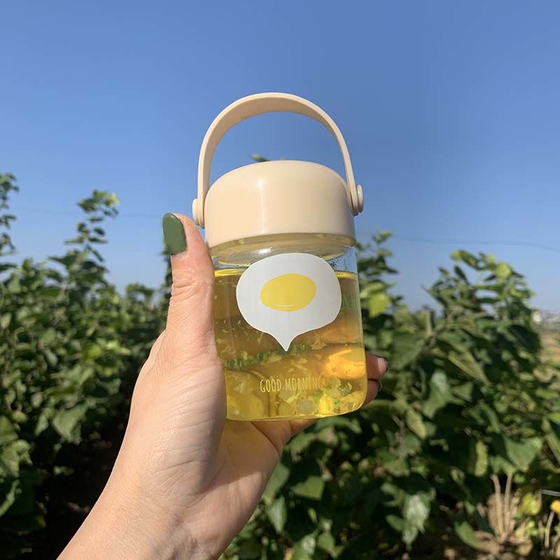 Cute super glass Mini Portable Water Cup 180ML Transparent Pocket Cup: Style 7