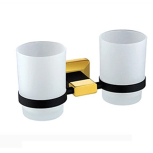 Czarne złoto produkty łazienkowe zestaw akcesoriów naścienny wieszak na ręczniki Toliet uchwyt na papier nowoczesny luksusowy zestaw sprzętu łazienkowego AR80: u