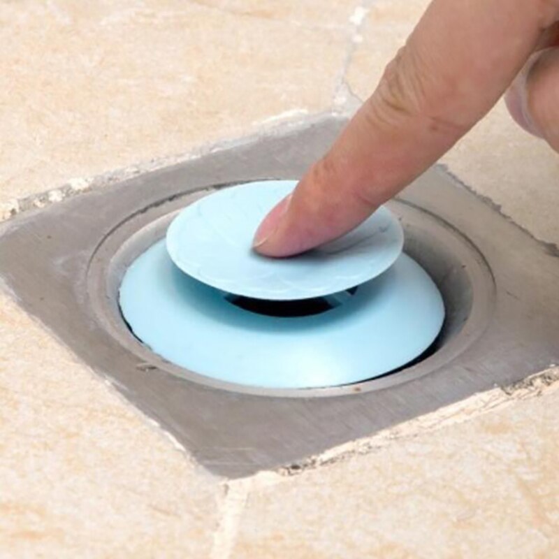 Tapón de silicona para ducha y bañera, accesorio de baño a prueba de fugas, tapón de drenaje, Fregadero