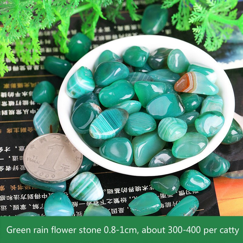 500G Regen Bloem Steen Aquarium Gekleurde Steentjes Bloempot Decoratie Stenen Tuin Tuinieren Tuin Decoratie: C