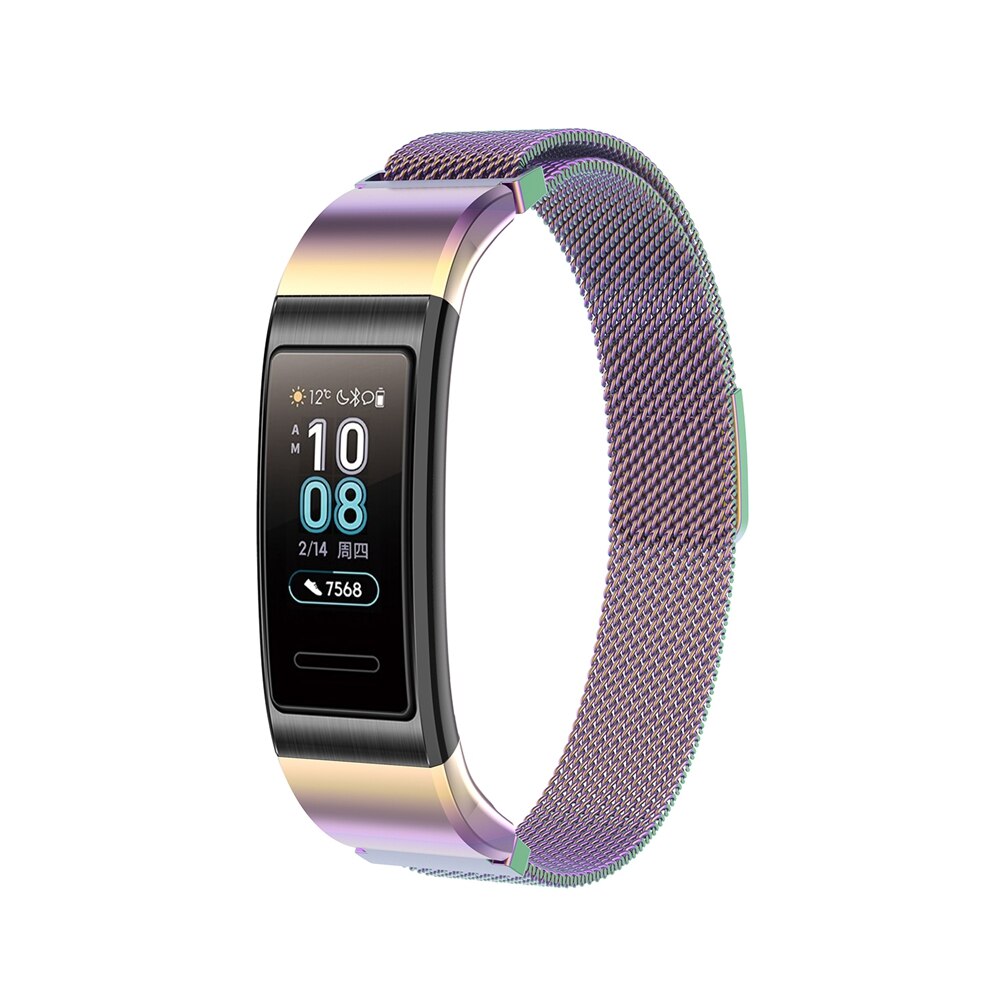 Rvs Bands Voor Huawei Band 4/3 Pro Horlogeband Horlogeband Voor Huawei Band 4 Pro Band 3 Pro Vervanging polsband