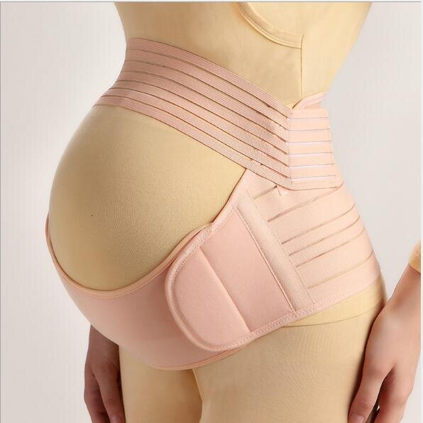 S-2XL belly band mulheres grávidas cintos cinto de barriga maternidade cuidados com a cintura abdômen suporte barriga banda de volta cinta protetor de gravidez: Nudecolor / XL
