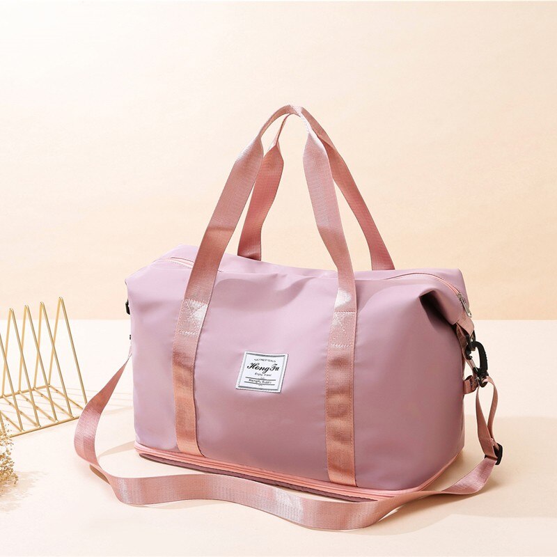 Wasserdicht Sport Fitness Tasche Einstellbare Fitnessstudio Yoga Tasche Große Reisetasche Handtasche für Frauen Wochenende Reisen tasche Bolsa Sack