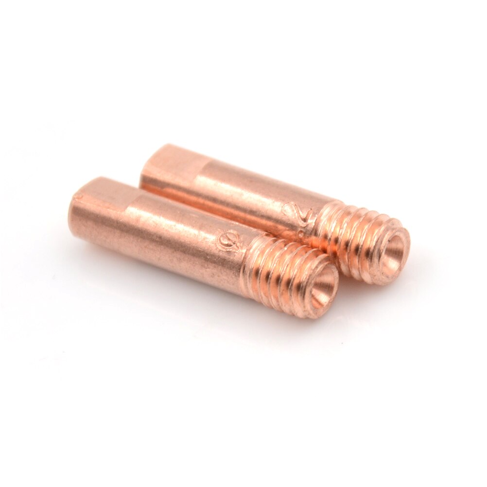 10Pcs/Pack Conductive Nozzle 1.0mm 1.2mm MB-15AK MIG/MAG Welding Weld Torch Contact Tips Holder Gas Nozzle Part Tool Set