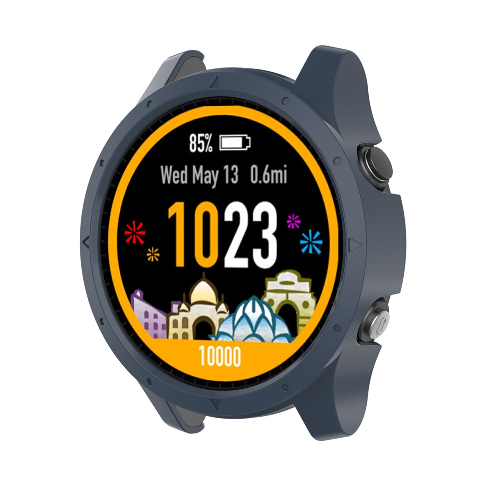 Pokrowiec ochronny do Garmin Forerunner 935 945 bransoleta ze smartwatchem Dial Case odporna na zarysowania, odporna na wstrząsy powłoka Unisex kolorowe