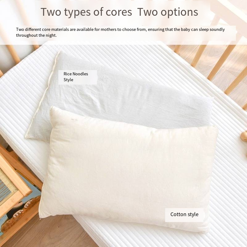 Neugeborenen Baby Reine Baumwolle Kissen Baby Baumwolle Kissen Kindergarten kinder Nickerchen Atmungsaktive Buchweizen Kissen Abnehmbare Kissenbezug