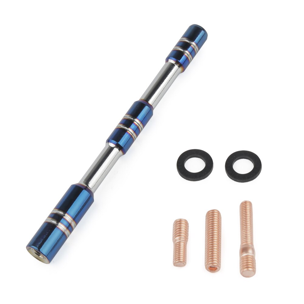 1pc aluminium universele auto dak voor spatbord radio signaal antenne auto antenne antenne uitschuifbaar: B