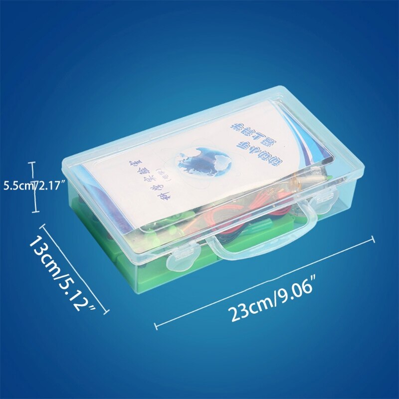 Natuurkunde Labs Circuit Learning Kit Basic Elektriciteit Discovery Principes Kit Voor Wetenschap Studie Parallel Experiment Onderdelen