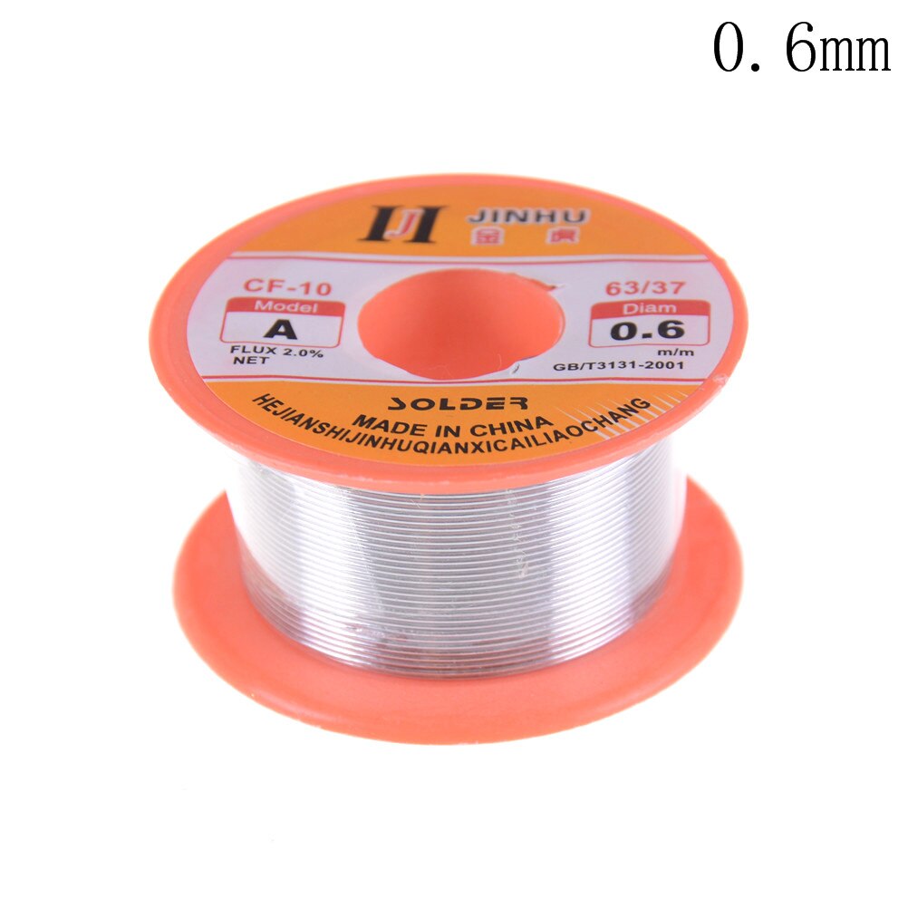 Flux 2.0% Tin Lead Tin Wire Melt Rosin Core Solder Soldering Wire Roll 0.5/0.6mm