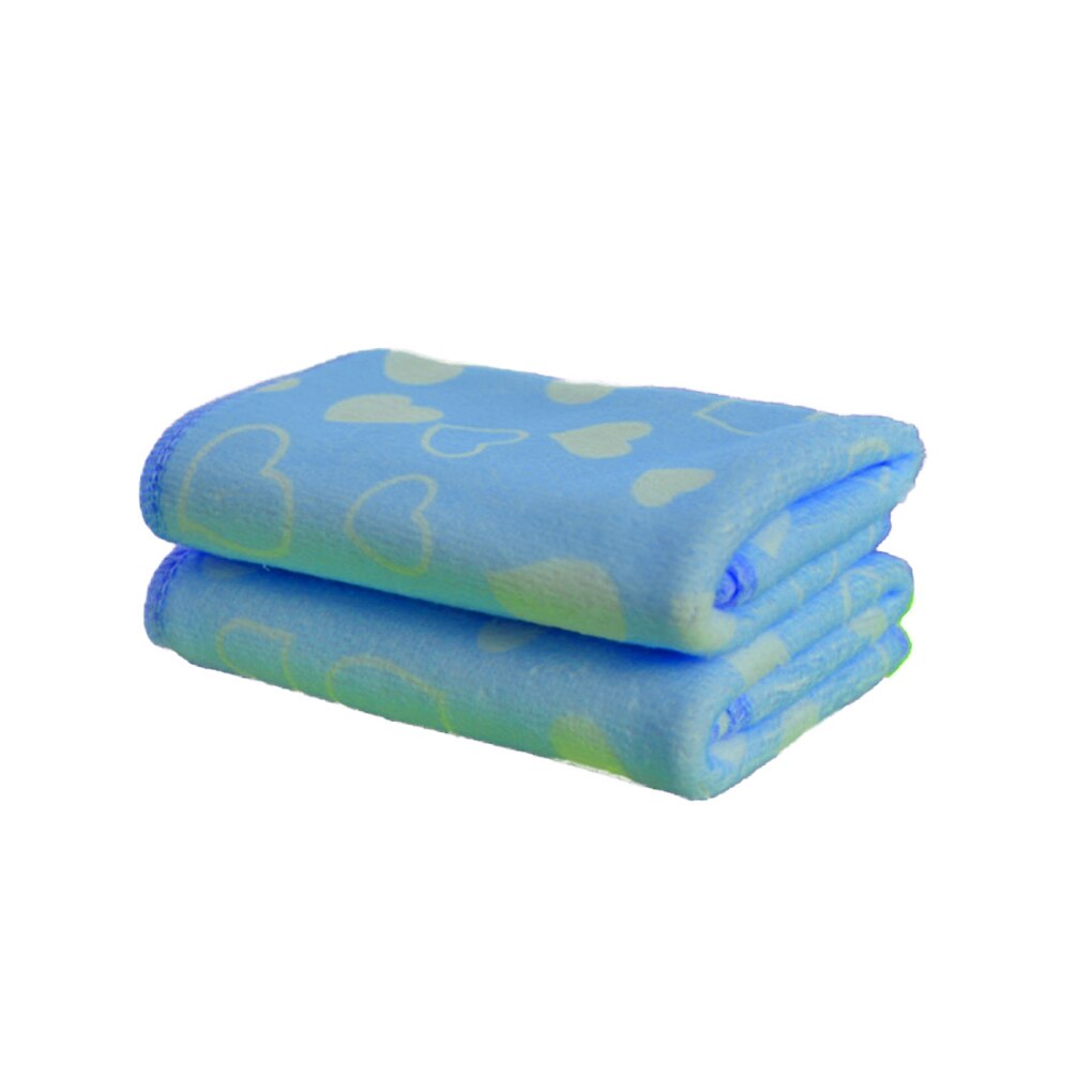 Toallas absorbentes de microfibra suaves de tamaño 25x50cm con estampado de corazón para niños y bebés toalla de mano y cara: 3