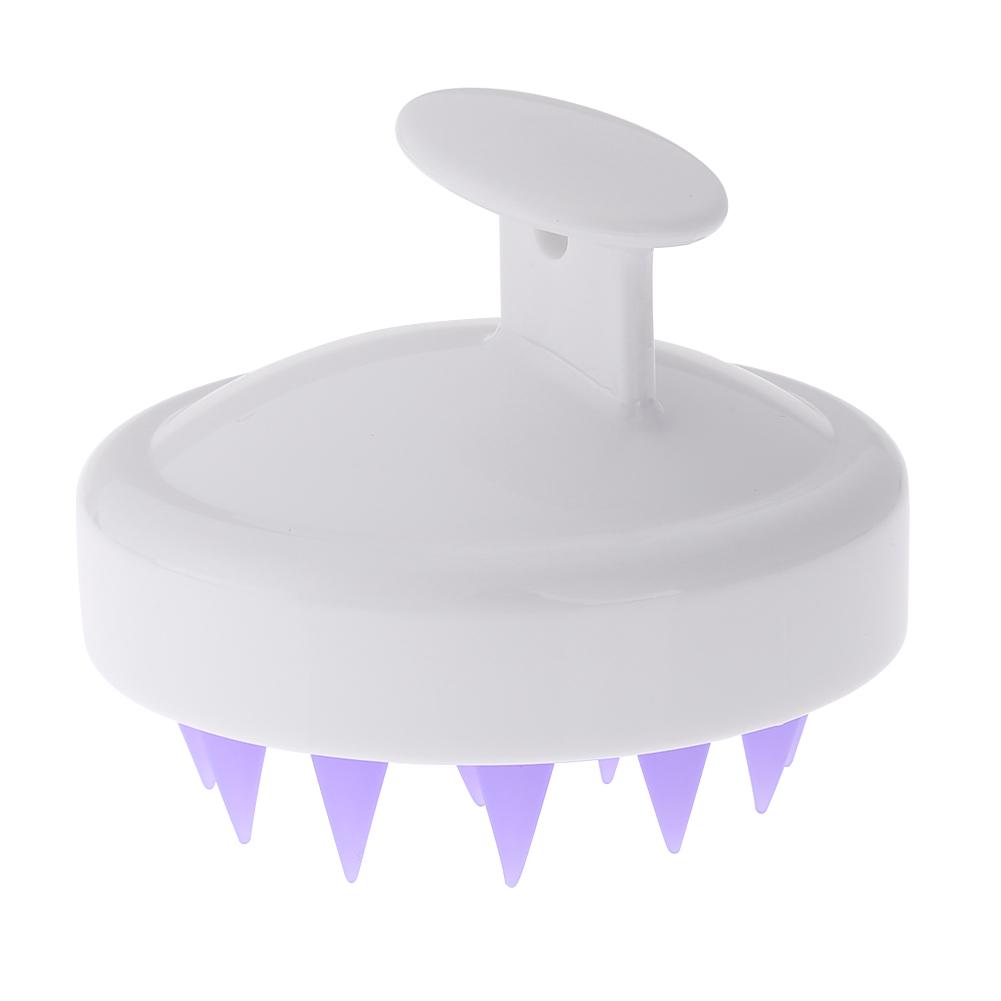 Brosse de lavage des cheveux en Silicone, 1 pièce, peigne de Massage pour la tête et le corps: B