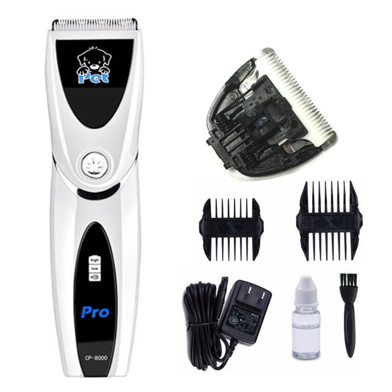 Codos Elektrische Huisdier Tondeuse Styling Gesneden Snijder Professionele Oplaadbare Scheerapparaat Kat Hond Haar Trimmer Grooming Machine: add 1pc blade