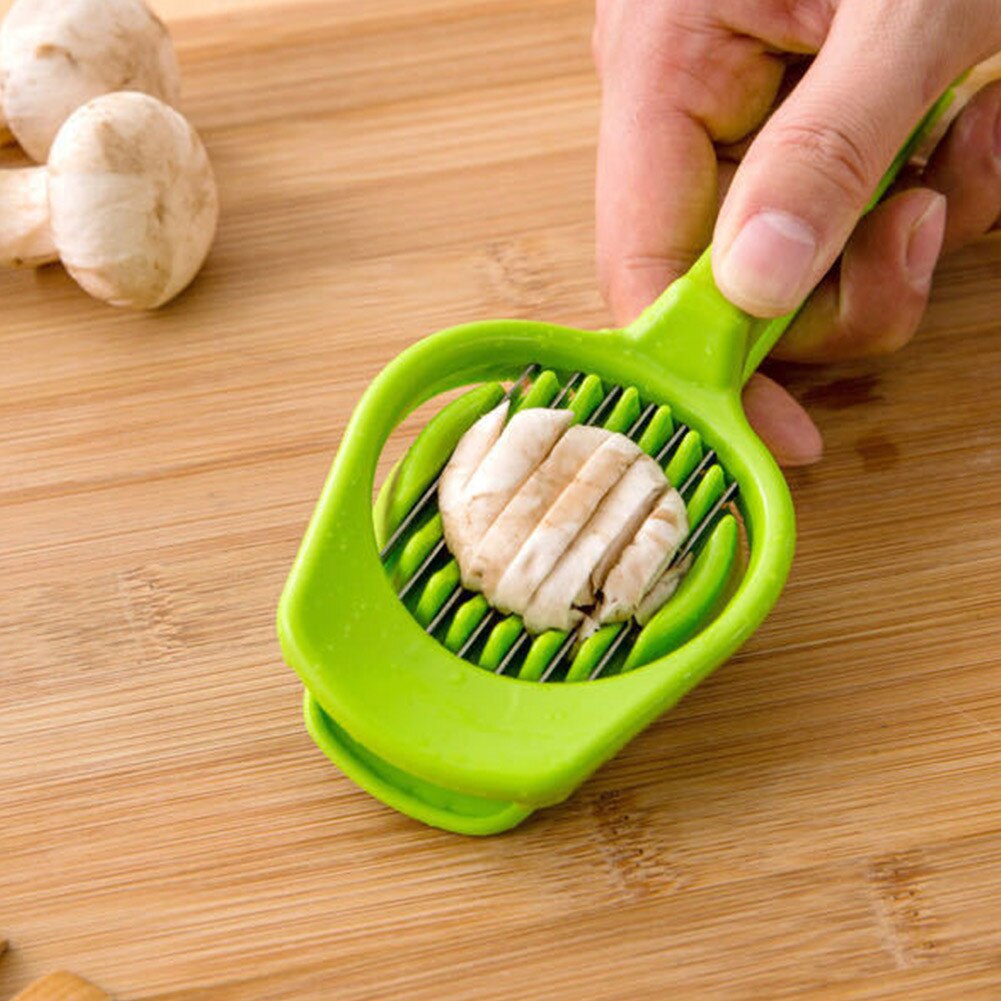 Handheld Ei Slicer Paddestoel Tomaat Snijmachine Voor Keuken Accessoires Groente Cutter Mes Gadget