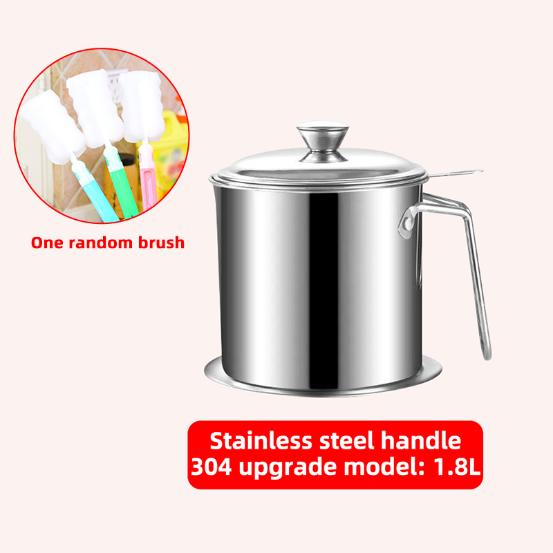 Japanse frituurpan met een thermometer en een deksel Frituurpan 304 roestvrijstalen keuken Tempura olie koekenpan Friteuse: YELLOW