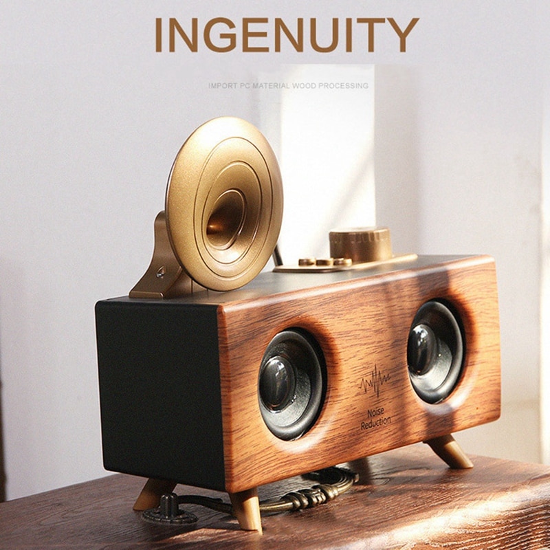 Home Wireless Bluetooth Speaker 10W High Power Subwoofer Speaker Super Bass 3D Surround Sound Speaker