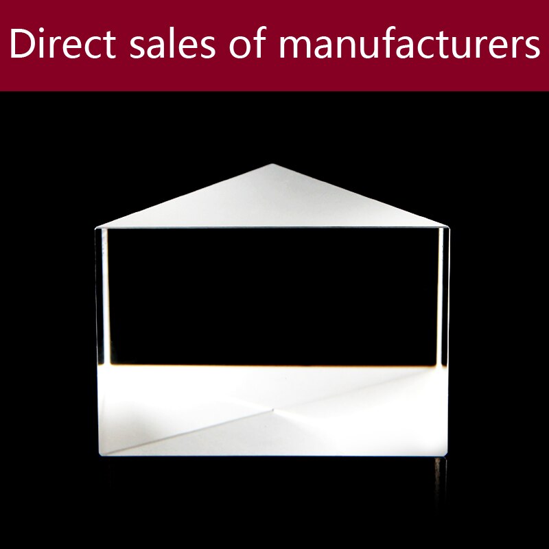 Optical glass triangular prism(20x20x20mm)
