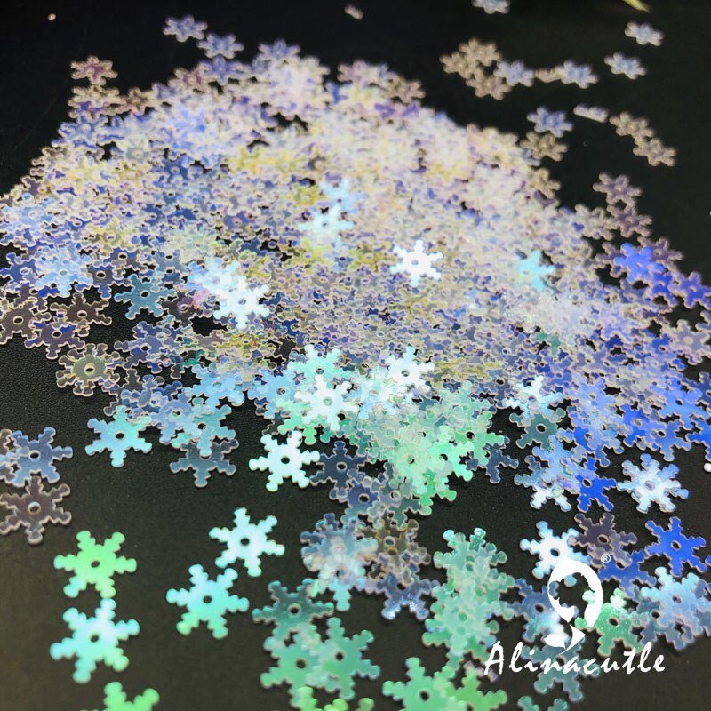 25g 8mm pailletten gouden pailletten naaien kledingaccessoires, kledingaccessoires, doe-het-zelf pailletten scrapbooking shakes: Duidelijk