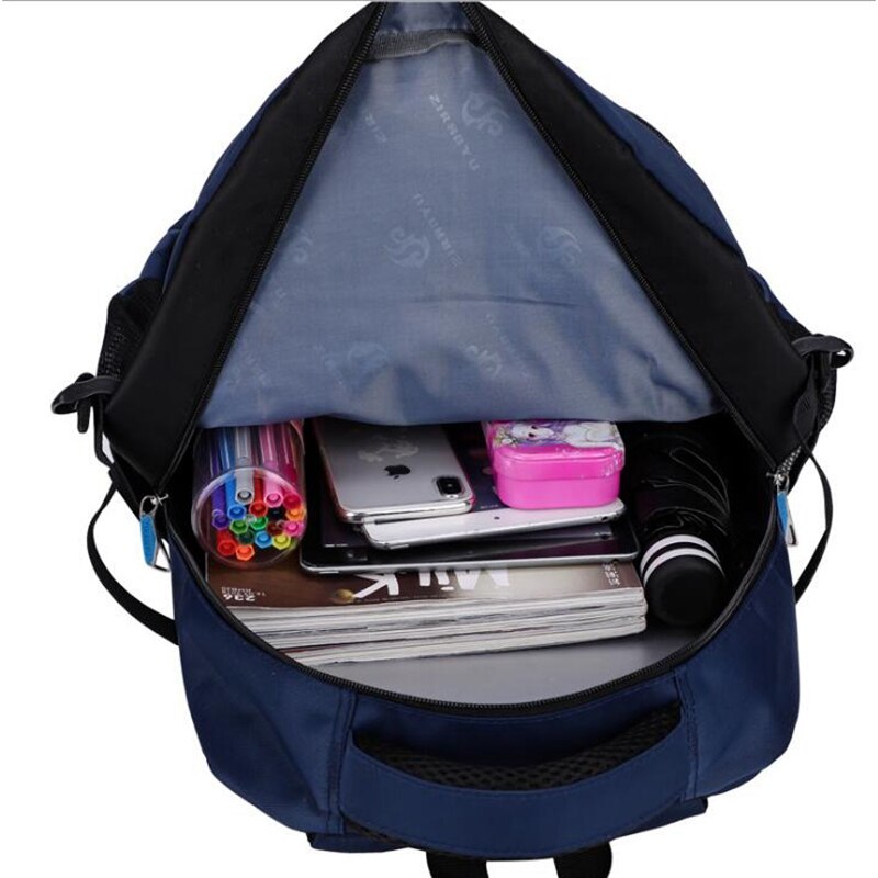 Reflecterende strip cartoon print rugzak schooltas waterdichte lichtgewicht schoolrugzak jongens schooltassen