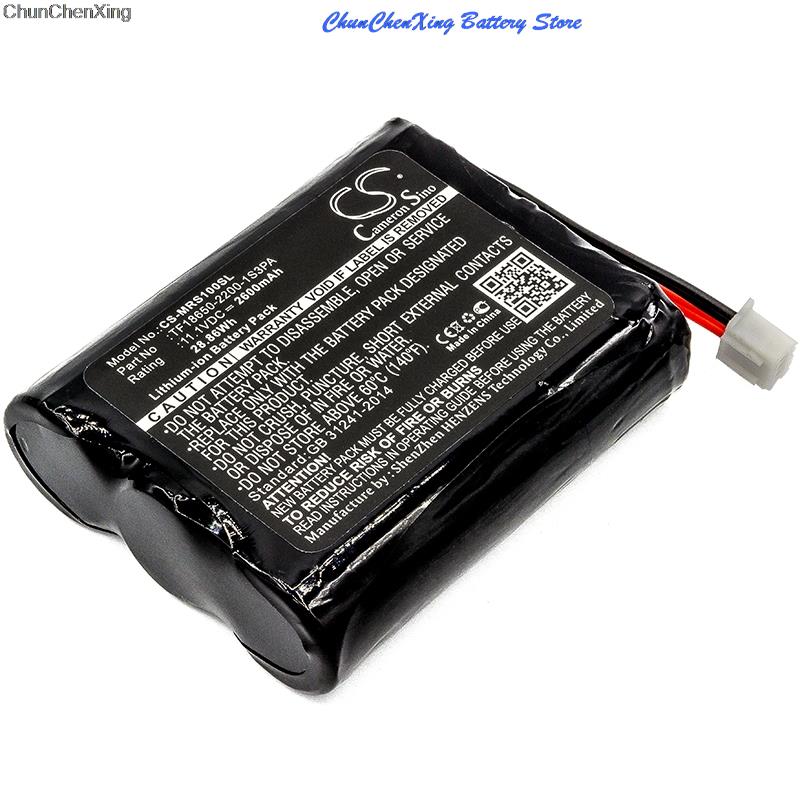 Cameron Sino 2600mAh Batterij TF18650-2200-1S3PA voor Marshall Stockwell