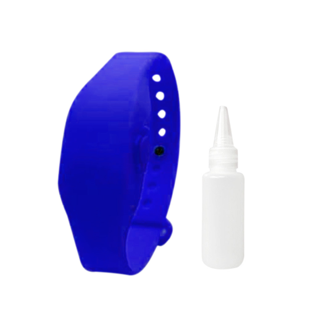 Multicolor Liquid Soap Wristband Gel Dispenser Sanitizer Holder Bracelet Hand Belt with Bottle for Hands Washing Accessories: 05