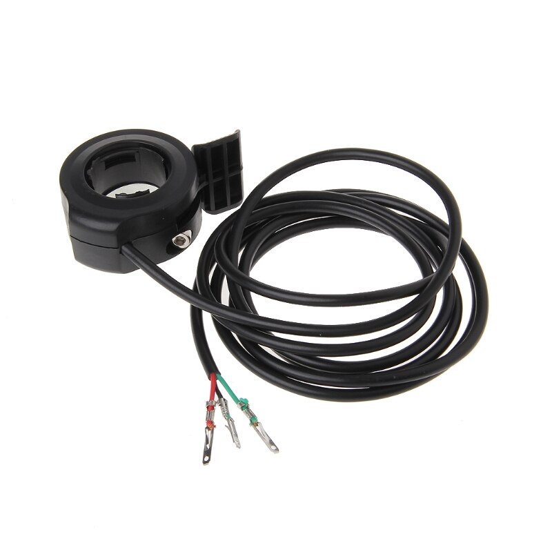 E-bike bicicleta eléctrica pulgar acelerador 24V 36V 48V dedo acelerador controlador de velocidad Throttles ciclismo piezas de bicicleta