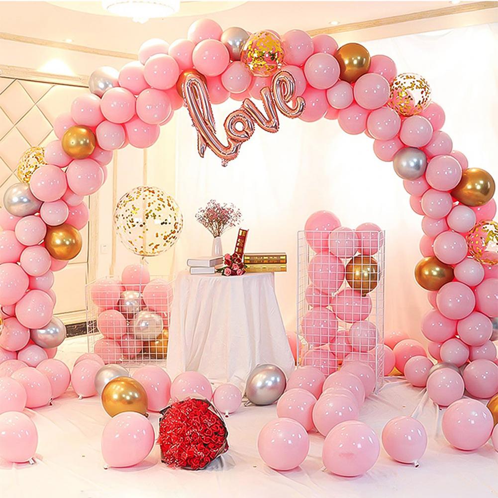 Sier Arch Shape Ballon Stand Set Schaal Toegepast Boog Stand Herbruikbare 1 Set Ballonnen Boog Decoratieve Stand