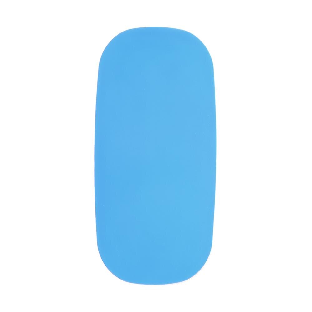 Coque souple Ultra-mince pour housse de souris magique Apple housse solide en silicone C90F: Bleu
