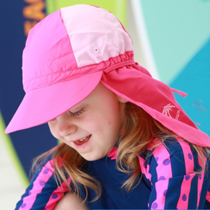 2 ~ 8 jaar Kinderen Zwemmen Caps Zwemmen Hoeden Kinderen Strand Caps Baby Zwemmen Hoeden Caps Jongens & Meisjes Zwemmen accessories-K446: pink