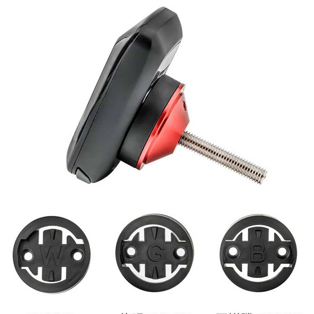 Plastic Mountain Bike Headset Cover Bicycle Stopwatch Conversion Seat for Garmin Bryton Cycling Accessories