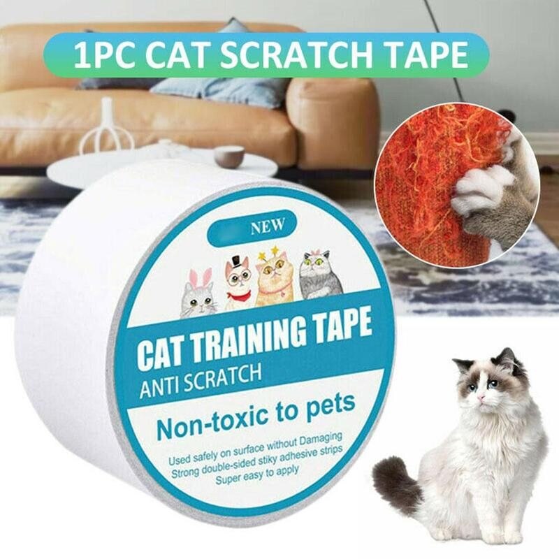 Cat Scratch Tape 3M 5M 10M Anti-Kras Dubbelzijdig Huisdier Meubels Deur Couch Training Voor tapijt Sofa Protector U6W0