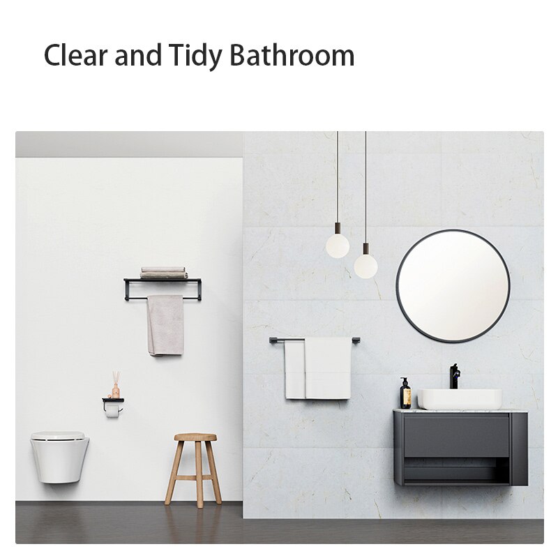 Diiib Dabai Badkamer Hollow-Gesneden Hoek Frame Mand Douche Plank Shampoo Magazijnstelling Houder Moderne Badkamer Accessoires