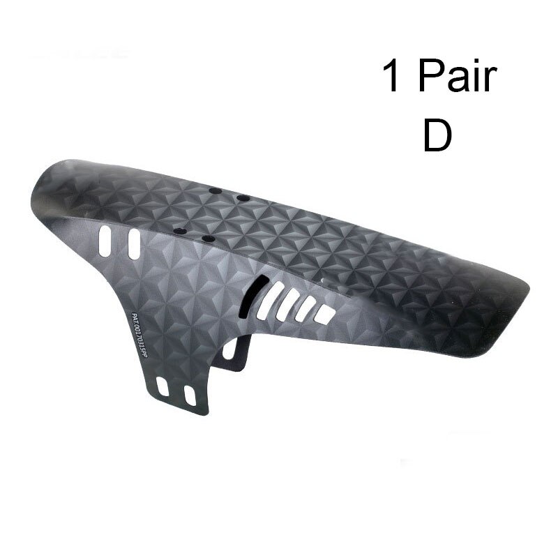 Bike Fenders Spatbord Draagbare Rainguard Voor En Achter Compatibel Fiets Mud Guard Set Voor Universal Mountainbike H7J: Rood