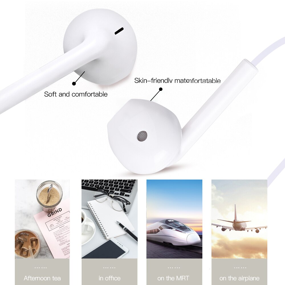 Novo fone de ouvido baixo estéreo com microfone com fio gaming headset para o telefone móvel apple iphone 7 8 plus x xr 11